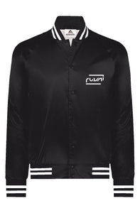 Ruvani Satin Baseball Varsity Jacket
